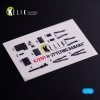 Kelik K72197 H-21 Flying Banana - interior 3D decals for Italeri kit (1/72)